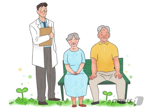 노인층이 주로 잘 걸리는 치매는 종류에 따라 전조증세가 다르다. © News1 DB
