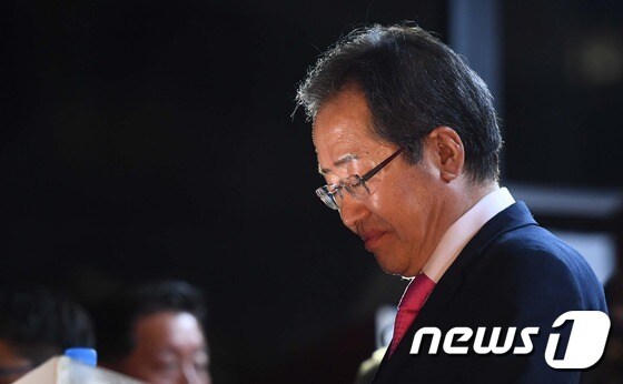 홍준표 자유한국당 대통령 후보. © News1 박지혜 기자