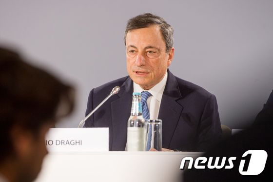 마리오 드라기 ECB 총재. © AFP=뉴스1