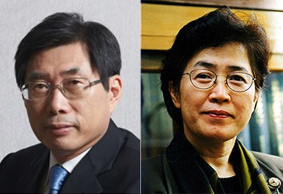 박상기 법무부장관 후보자(왼쪽)와 박은정 신임 국민권익위원장(오른쪽)© News1 최진모 디자이너
