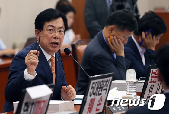 이만희 자유한국당 의원. © News1 이동원 기자