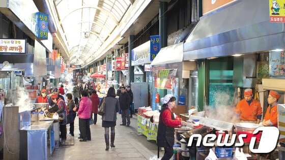 인천 중구 신포국제시장 © News1