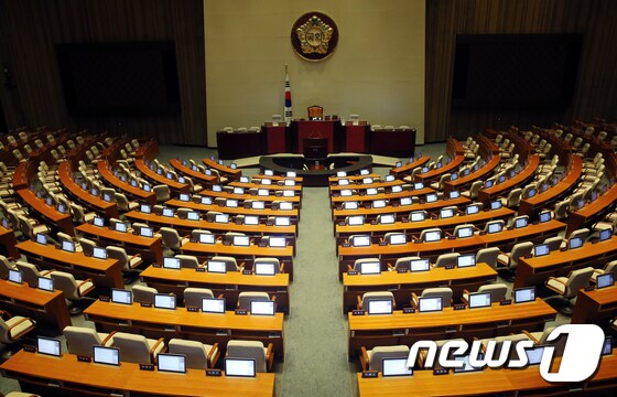 국회 본회의장. /뉴스1 © News1 안은나 기자