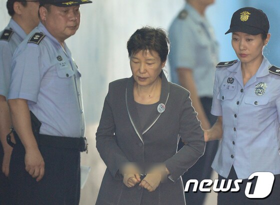 박근혜 전 대통령. 2017.7.14/뉴스1 © News1 신웅수 기자