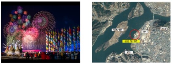 올림픽 불꽃쇼 등 공식 개막행사가 열리는 장소. © News1