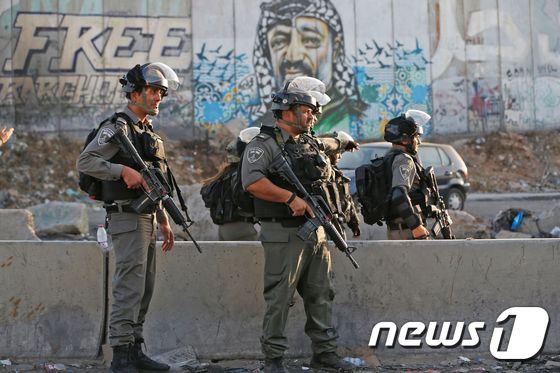 이스라엘 국경경비대(자료사진) © AFP=뉴스1
