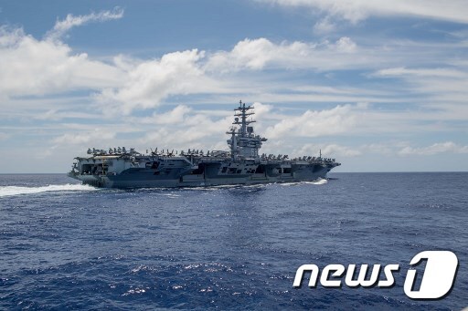 미 해군 항공모함 니미츠호. (기사 내용과는 무관함) © AFP=뉴스1