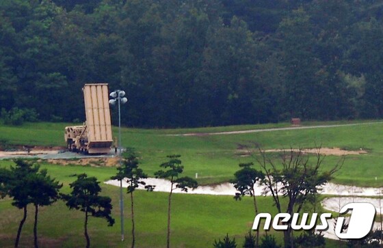 경북 성주군 사드 기지.  2017.7.30/뉴스1 © News1 이종현 기자