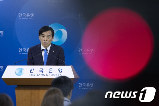 이주열 한국은행 총재.  © News1 이승배 기자