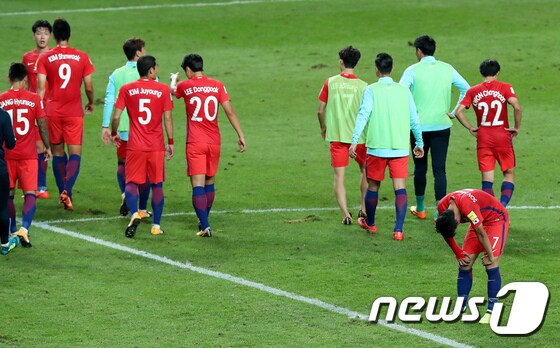 9회 연속 국제축구연맹(FIFA) 월드컵에 진출하는 한국 대표팀에 가장 필요한 것은 '간절함'이다.  © News1 