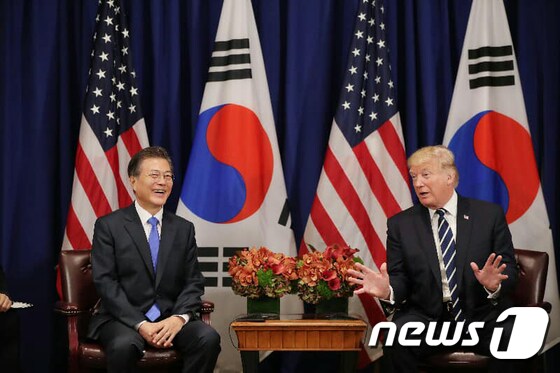 문재인-트럼프 대통령 '한·미 정상회담'