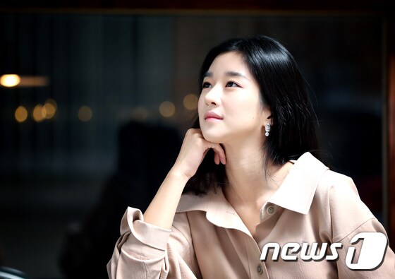 2017.9.28.신사동 가로수길 은근 카페. tvN 드라마 서예지 인터뷰. © News1 권현진 기자