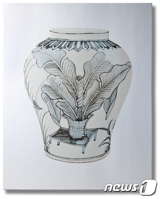 이승희, TAO17060301, 2017, ceramic, 100.3 × 126.6 cm (박여숙화랑 제공) © News1