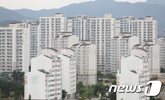 경기도 성남시 분당구 아파트© News1 오장환 기자