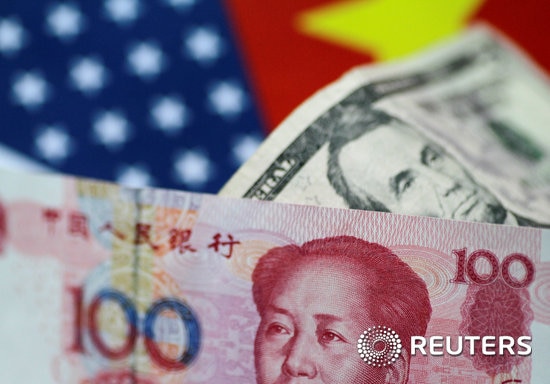 미국 달러화와 중국 위안화. © 로이터=뉴스1