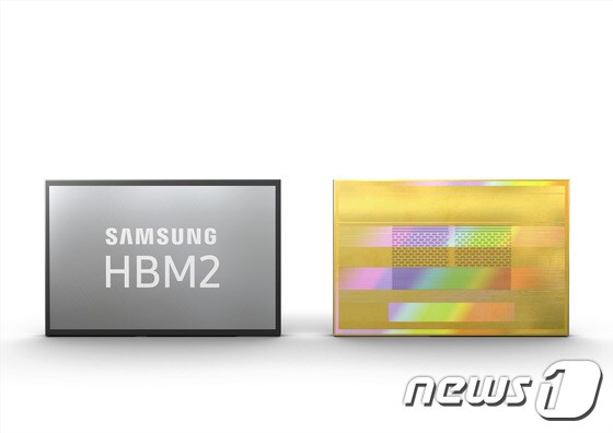 삼성전자 '2세대 8GB HBM2 D램' 이미지(삼성전자 제공)© News1