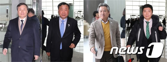 IOC 4자회의 참석하는 한국 대표단 '단일팀, 北선수단 규모 등 논의'