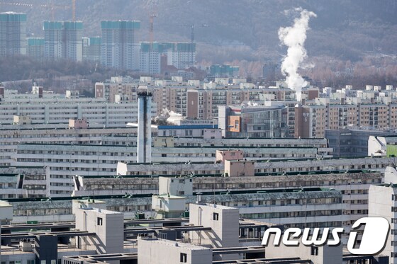 서울 아파트 단지의 모습.(뉴스1 자료사진)© News1 유승관 기자