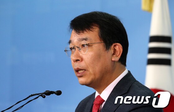 김종대 정의당 원내대변인.© News1 구윤성 기자