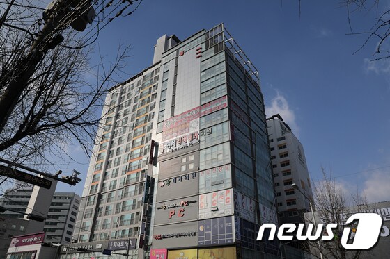 울산 중구 주상복합아파트 리버스위트. 2018.1.9/뉴스1 © News1 조민주 기자