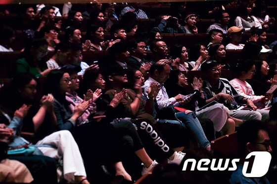 '2018 K-뮤지컬 로드쇼'가 지난 9일 중국 상하이(上海) 상하이문화광장 대극장에서 열렸다.© News1