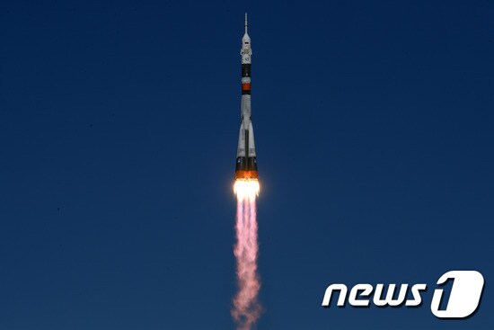 11일 추락한 러시아 우주선 소유즈 MS-10. © News1 (자료사진) 