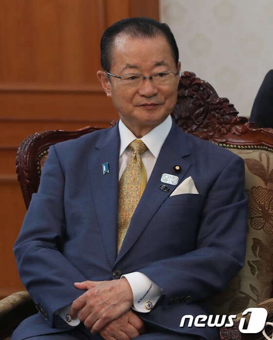 가와무라 다케오 일본 자민당 중의원 의원. 2018.10.15/뉴스1 © News1 허경 기자
