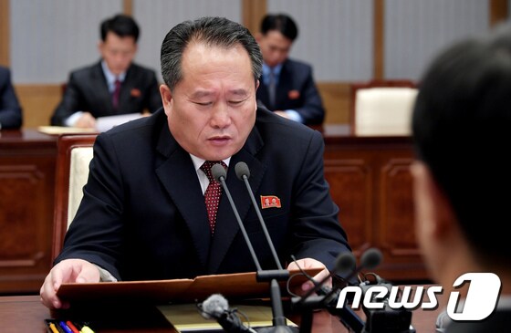 리선권 북한 외무상. /뉴스1 © News1 사진공동취재단