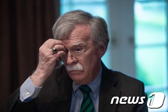 존 볼턴 미국 백악관 국가안보보좌관. © AFP=뉴스1