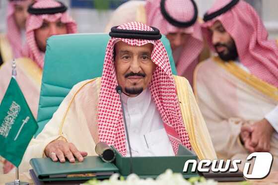 살만 빈압둘아지즈 알사우드 사우디아라비아 국왕 © AFP=뉴스1
