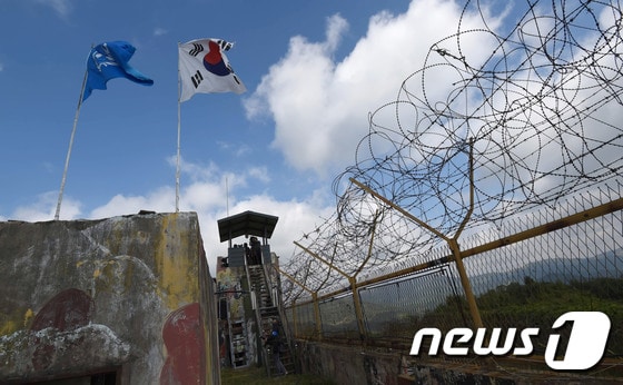 [자료사진] 비무장지대(DMZ) 내 GP)(감시초소) © News1 사진공동취재단
