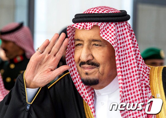 살만 빈 압둘라지즈 사우디아라비아 국왕. (자료사진) © AFP=뉴스1