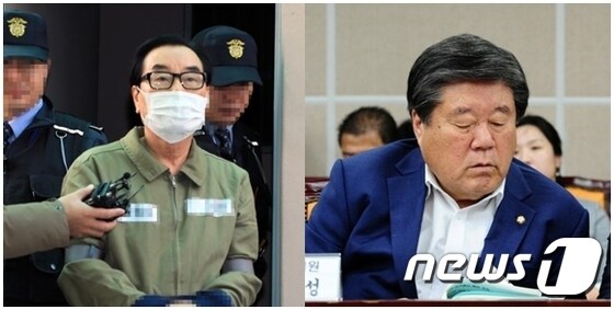 최규호 전 전북교육감(왼쪽), 최규성 한국농어촌공사 사장© News1임충식기자