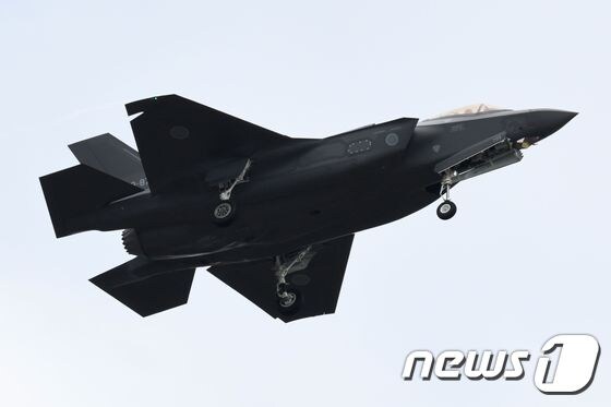 일본 항공자위대의 F-35 전투기.(자료사진) © AFP=뉴스1