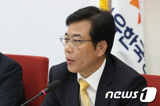송언석 자유한국당 의원.© News1 임세영 기자