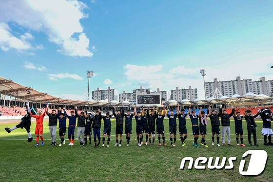 성남FC가 K리그1 승격했다. © News1 DB