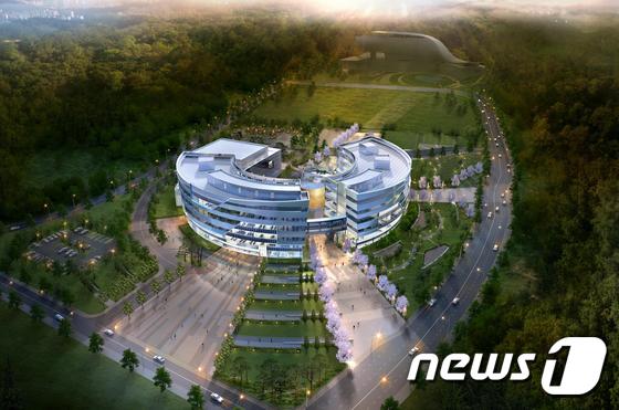 내년부터 2022년까지 대구시가 280억원을 들여 건립하는 2단계 한국뇌연구원 조감도(대구시 제공)© News1