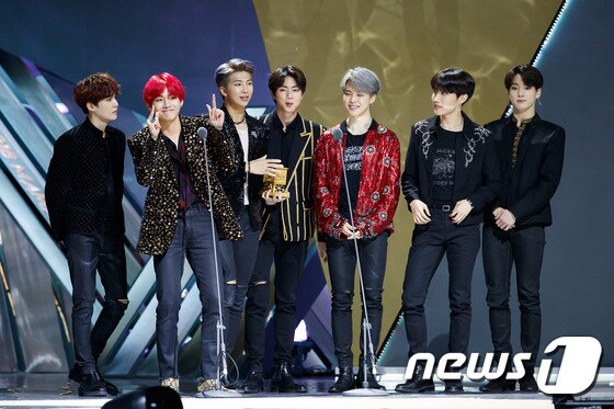 BTS, MAMA 글로벌 초이스 수상