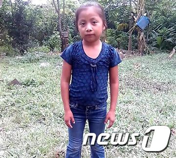 심장마비로 사망한 과테말라 이민 소녀 로즈메리 칼 메퀸 <출처=NBC뉴스> © News1