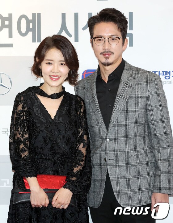 배우 정준호 이하정(오른쪽) 부부 © News1