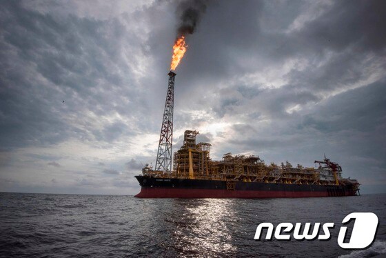 석유시추선 <자료사진>© AFP=뉴스1