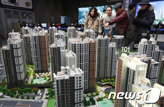 한 분양단지의 모델하우스 모습.(뉴스1 자료사진)© News1 오장환 기자
