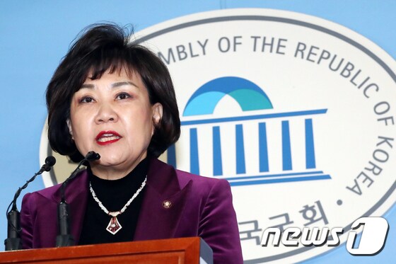 김순례 자유한국당 신임 원내대변인. © News1 민경석 기자