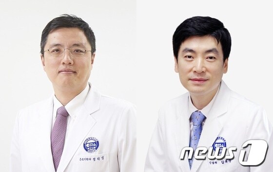 분당차병원 정내텽(사진 왼쪽) 교수와 김옥준 교수.© News1