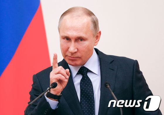 블라디미르 푸틴 러시아 대통령 © AFP=뉴스1 