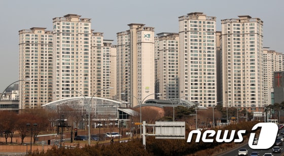 서울 서초구의 한 아파트의 모습.(뉴스1 자료사진)© News1 구윤성 기자
