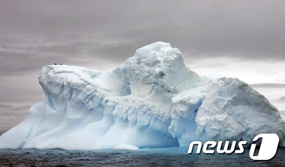 2007년 11월 촬영된 남극 빙하의 모습. © AFP=뉴스1