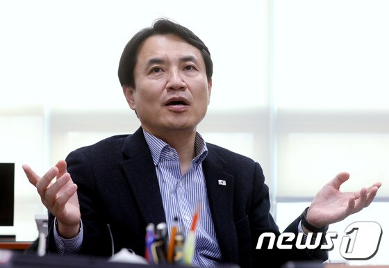김진태 자유한국당 의원. /뉴스1 © News1 박정호 기자