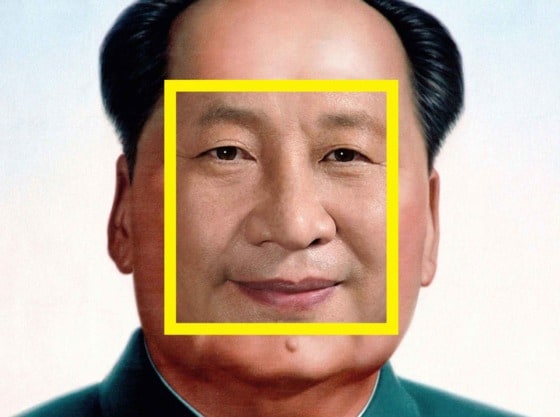 시진핑과 마오쩌둥을 합성한 사진 - 블룸버그통신 갈무리