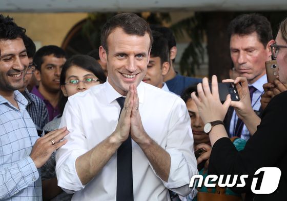 에마뉘엘 마크롱 프랑스 대통령© AFP=뉴스1 © News1 우동명 기자